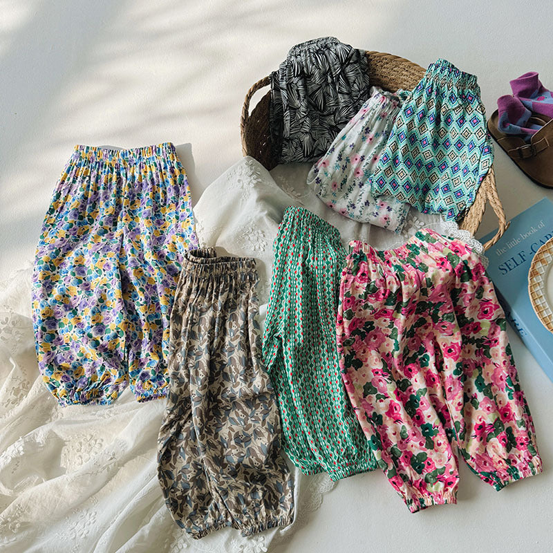 Children's Anti-mosquito Pants Thin Bloomers Soft Children