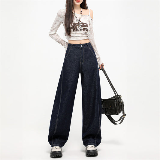 Forår Nye Split Patchwork Retro Casual Machete Jeans