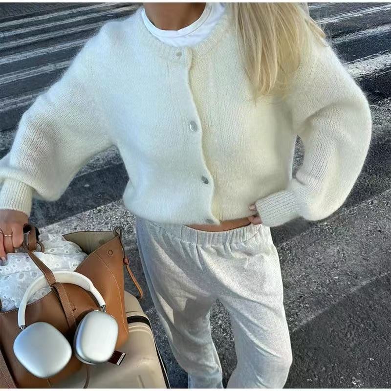 Efterår Ny afslappet sweaterjakke til kvinder