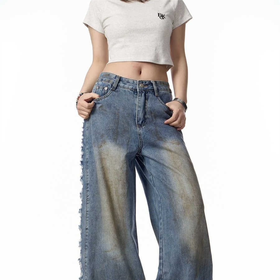 Gradient Jeans For Women's High Street