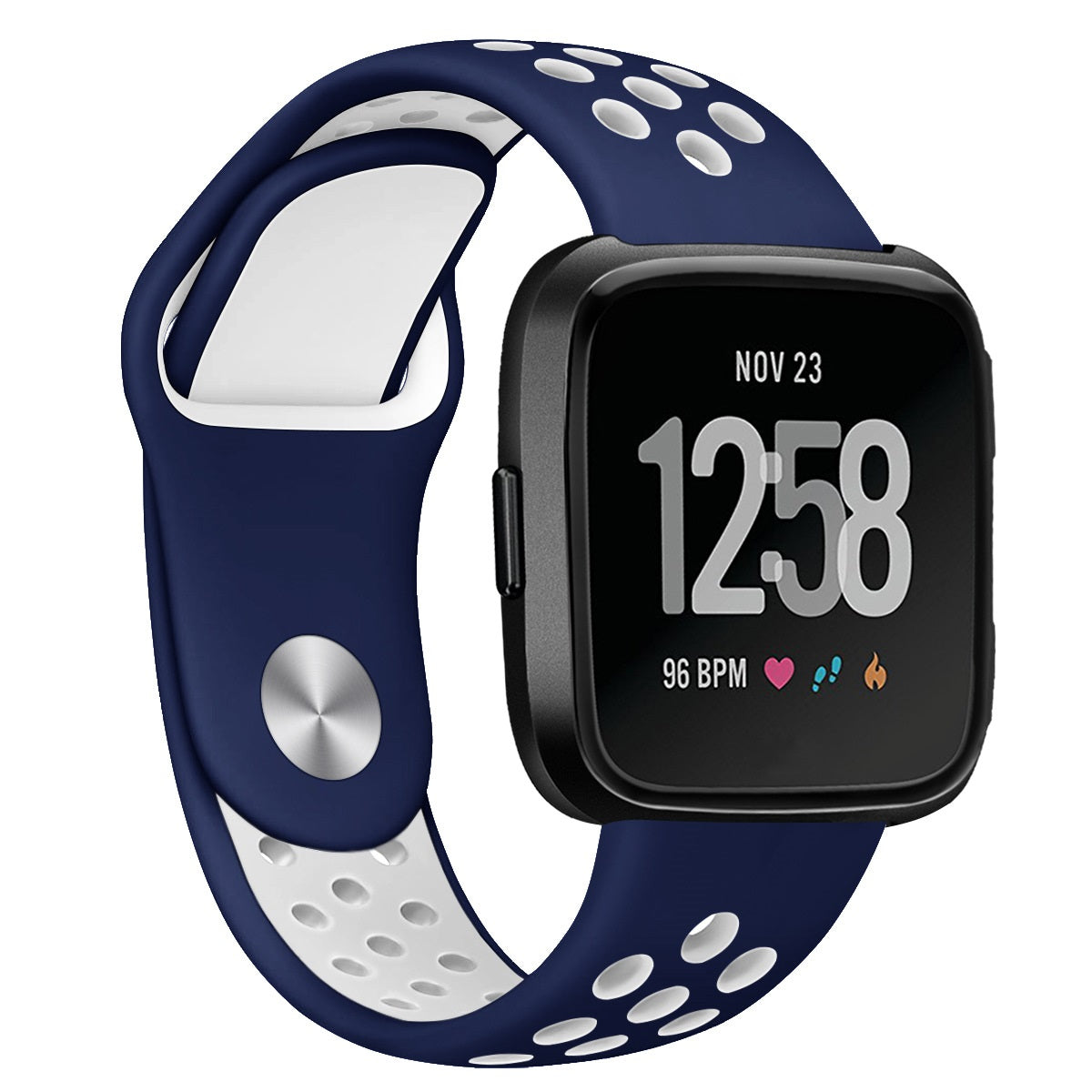 Sports Silicone TPU Breathable Two-color Watchband