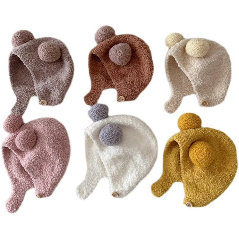 Baby Earmuffs Hat Warm-keeping And Cold-proof