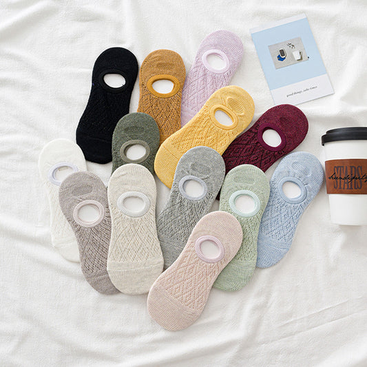 Mesh Short-cut Boat Socks Breathable