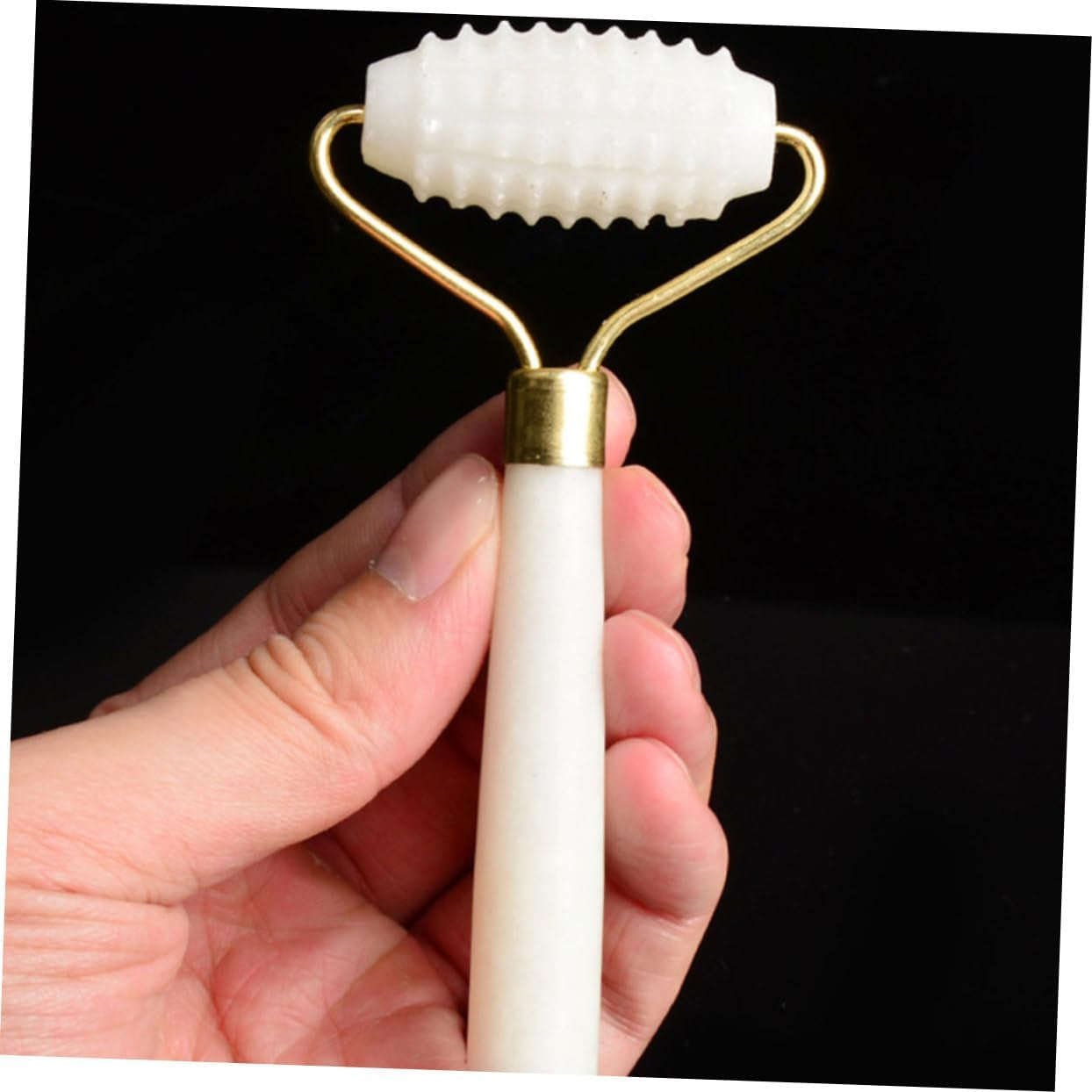 3Pcs Jade Face Roller Tool Portable Facial Massager Face Roller Massager Facial Massage Tool Single Head Jade