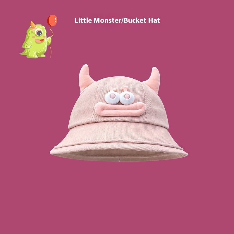Spring And Summer Cute New Cartoon Frog Fisherman Hat