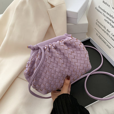 Autumn Cloud Woven Bag Net New Bag Ladies Fashion