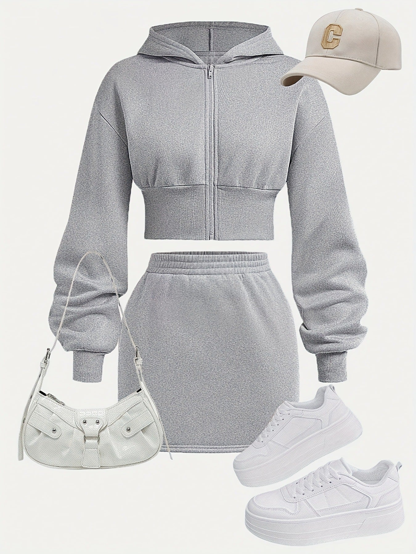Sports Sweater Suit European And American Spring Street