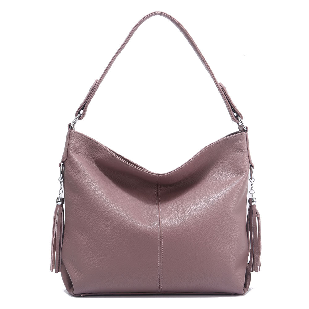 New Style Cowhide Shoulder Bag Fashion Tassels