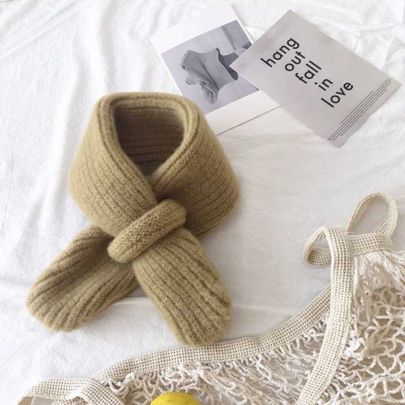 Candy Color Sleeve Children's Scarf Neck Cover