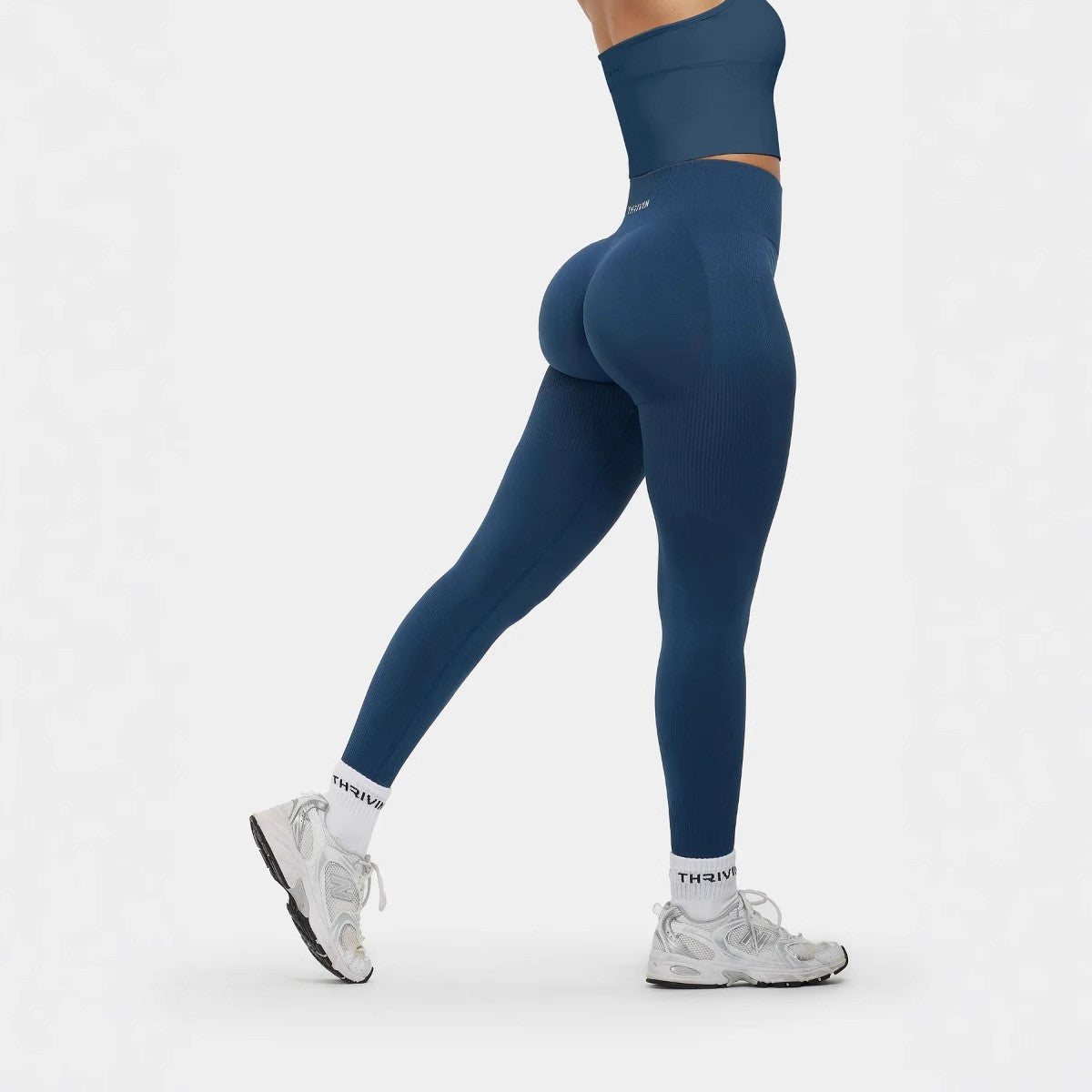 Yoga Pants Tight Seamless High Waist Hip Lifting Sport Fitness Pants