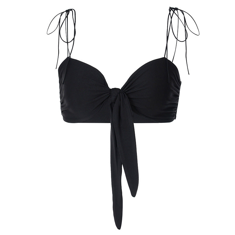 Fashion Women's Spring V-neck Strapless Top