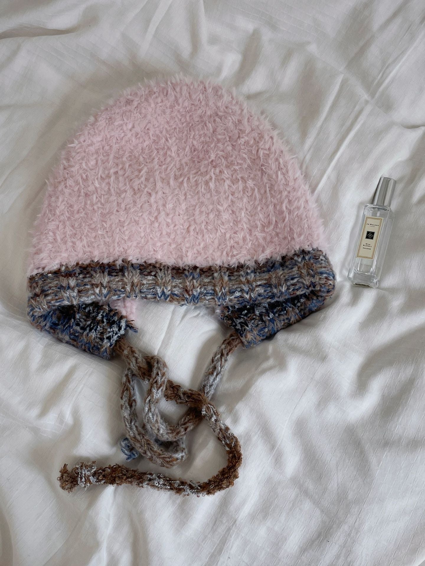 Big Head Circumference Plush Knitted Hat Children