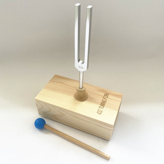 528 432 Tuning Fork With Speaker 432HZ Aluminum Alloy