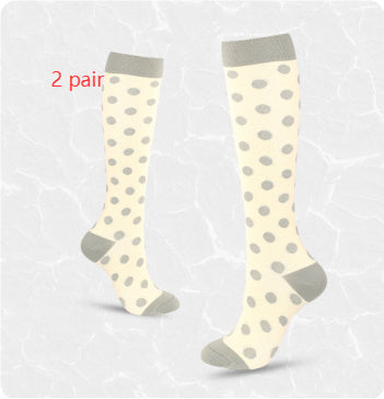 Youth Skiing Elastic Long-barreled Compression Stockings