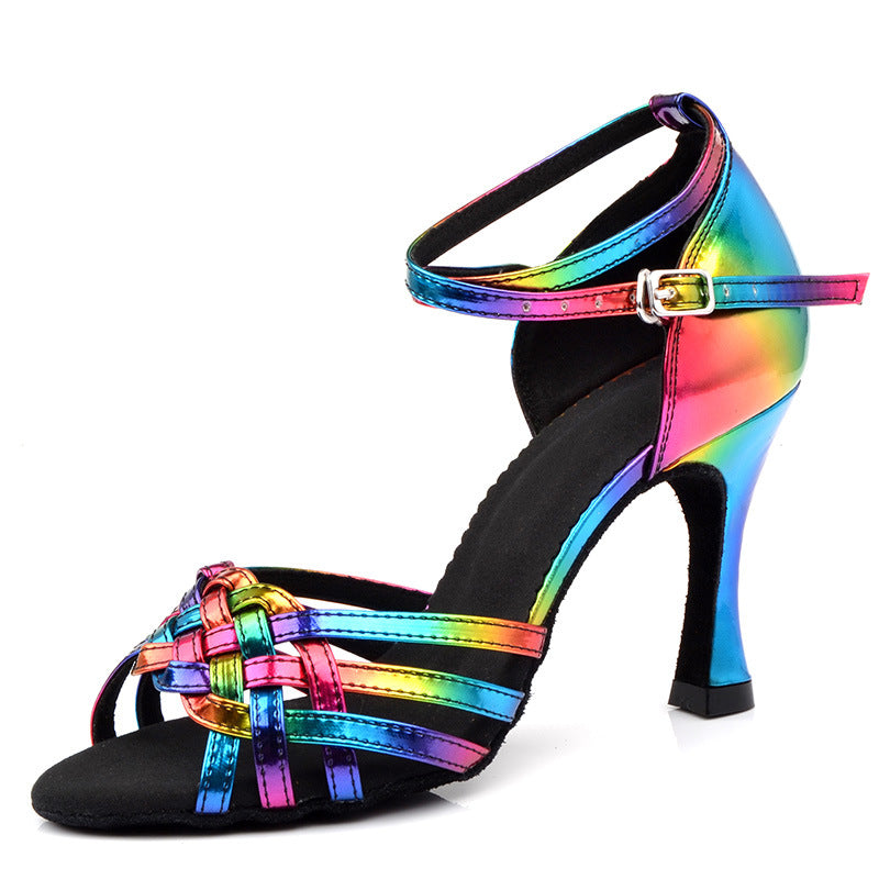 Soft Sole High Heel Latin Dance Shoes