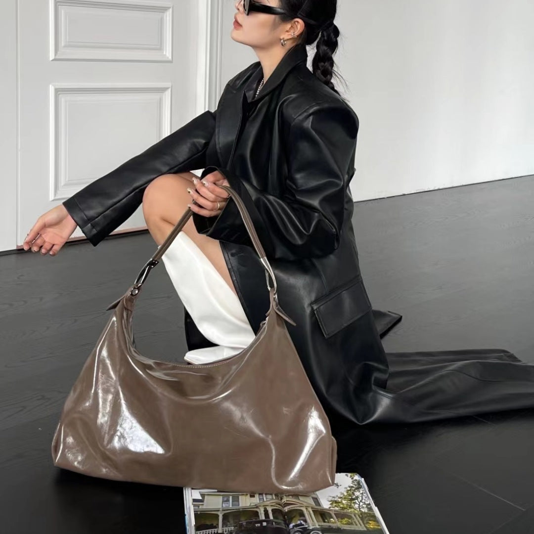 Elegant All-match Underarm Large Capacity Crossbody Women's Bag