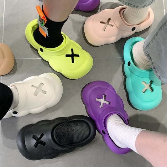 Summer Simple Seaside Holiday Baotou Beach Shoes Woman