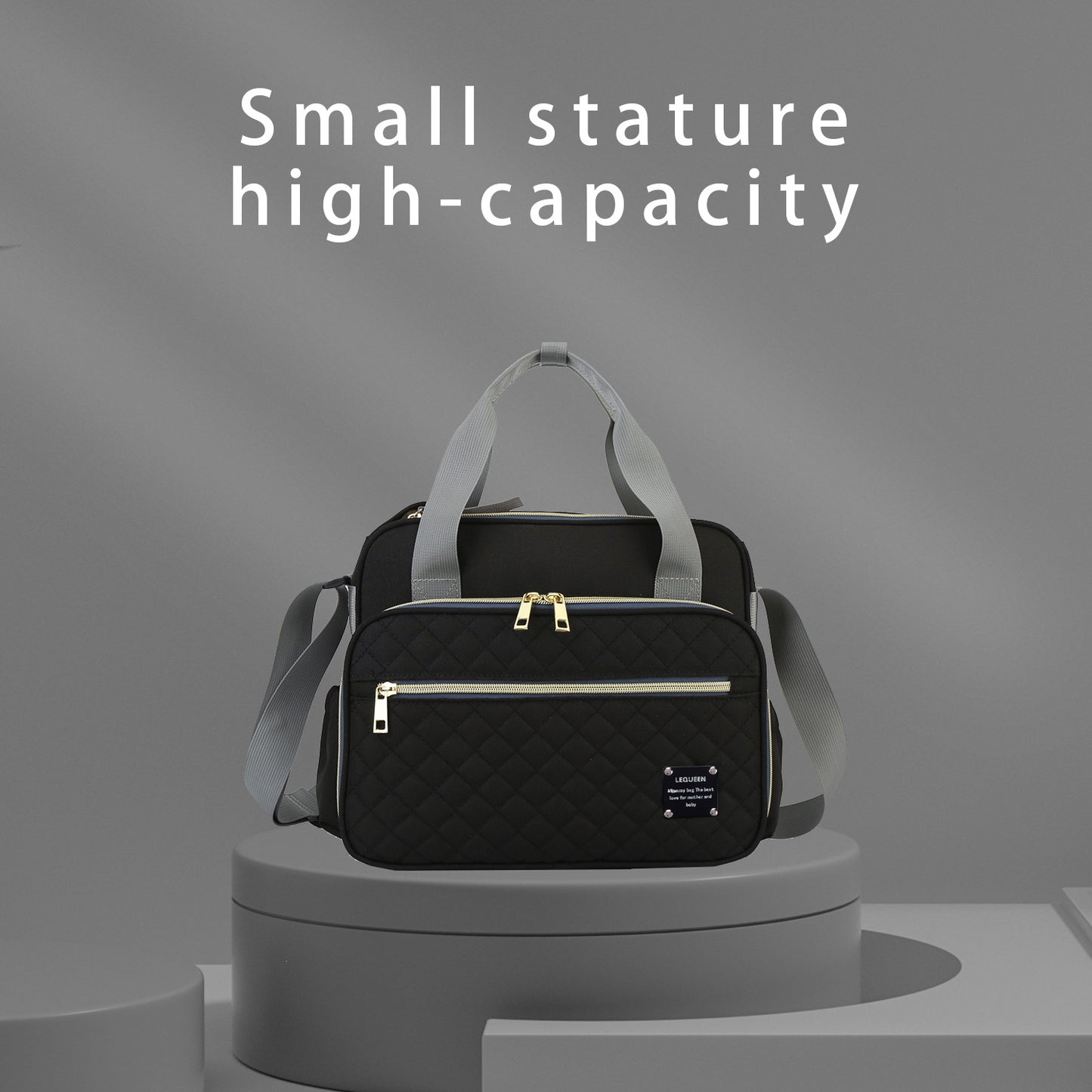 Fashionable Large Capacity Waterproof One-shoulder Diagonal Mummy Bag