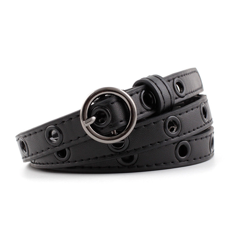 Fashion Ladies Without Needle Hollow Belt