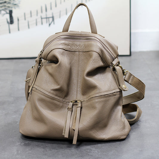 En Skulder Dobbelt Crossbody Rygsæk med Stor Kapacitet