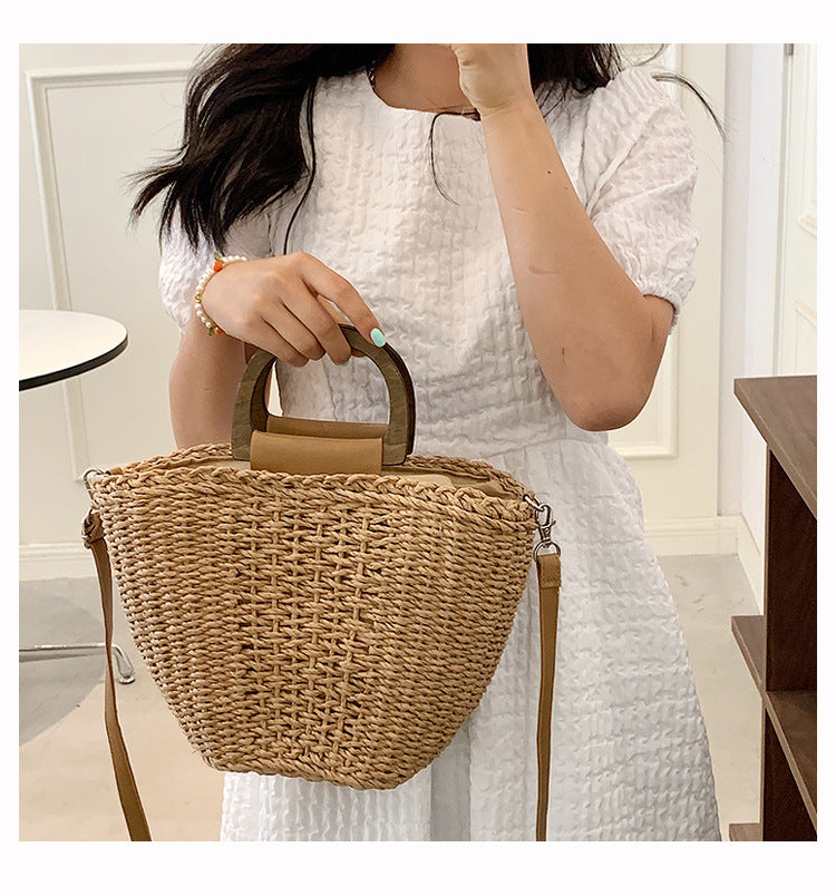 Fashion Woven Shoulder Bag Cross Body