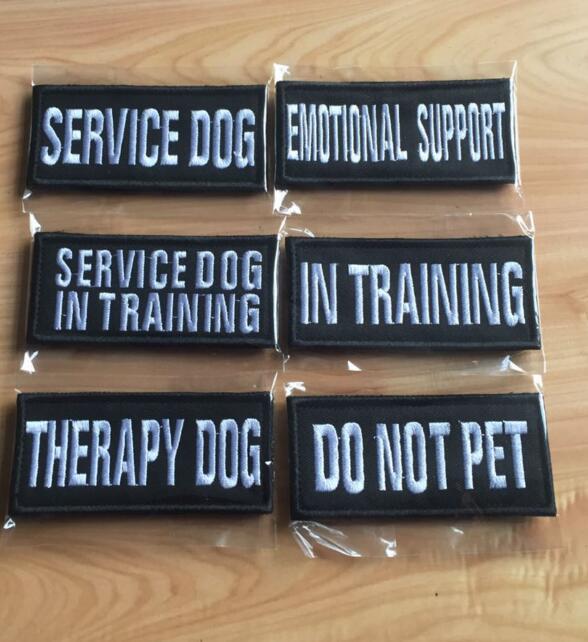 Pet Embroidered Badge Cloth Sticker
