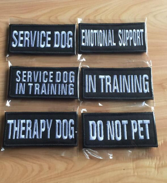 Pet Embroidered Badge Cloth Sticker