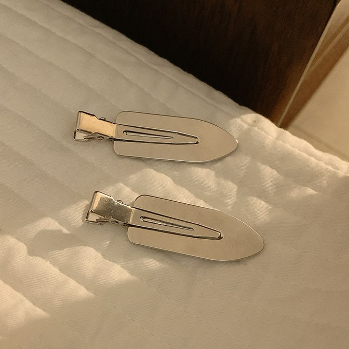 Small Leaf Duckbill Clip DIY Seamless Hair Clip Handmade Material