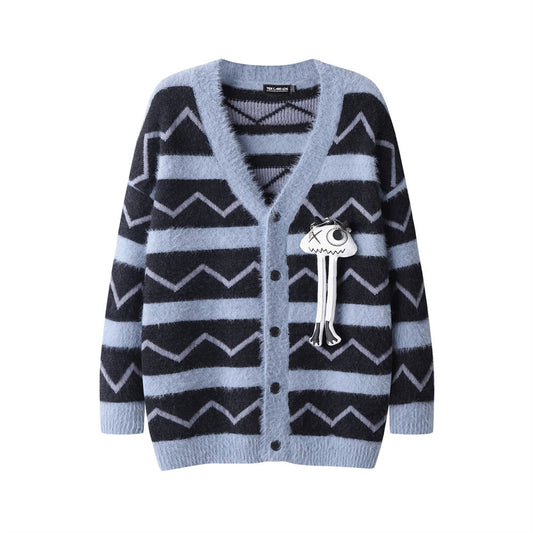 Loose Casual Sweater Coat For Men And Women