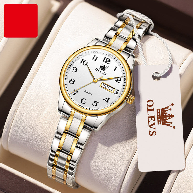 Waterproof Steel Band Calendar Trend Men's Watch Men