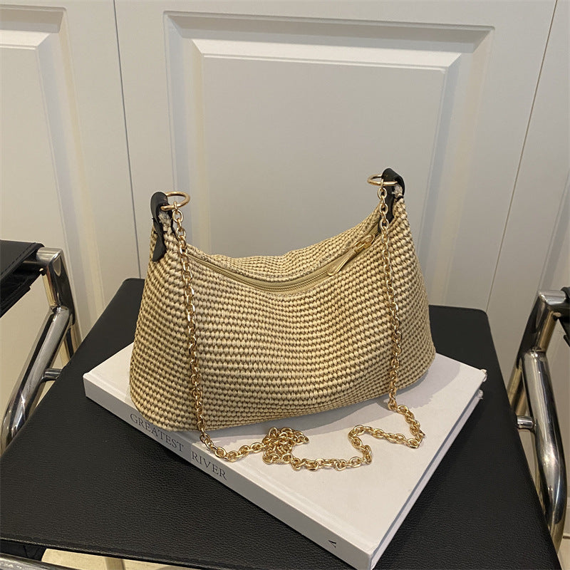 Vacation Straw Bag Women's Weaving