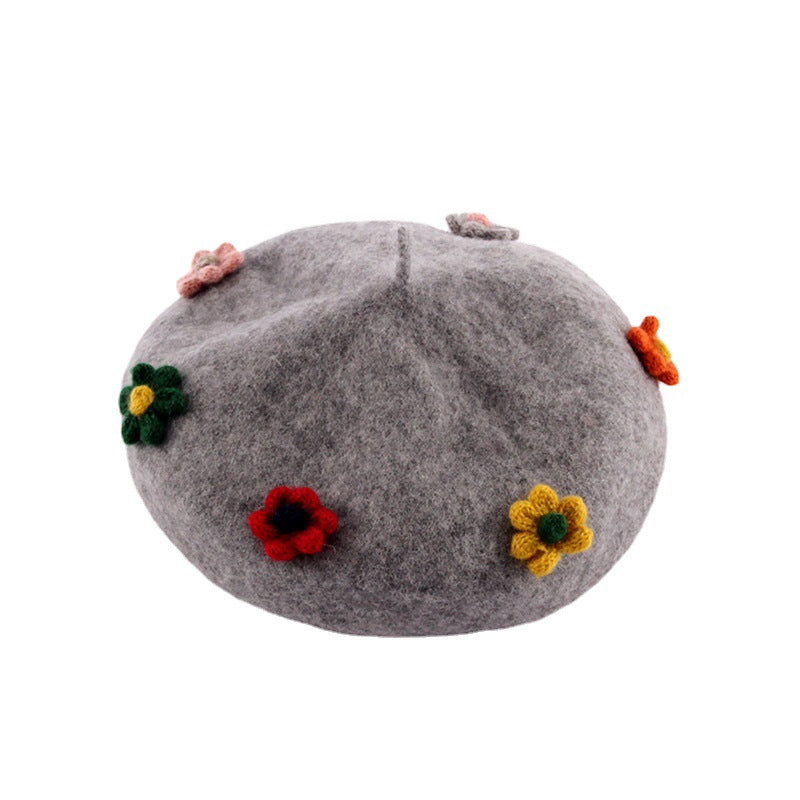 Warm Beret British Fashion Painter Hat