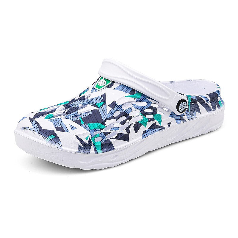 Men's Casual Breathable Camouflage Personalized Slippers
