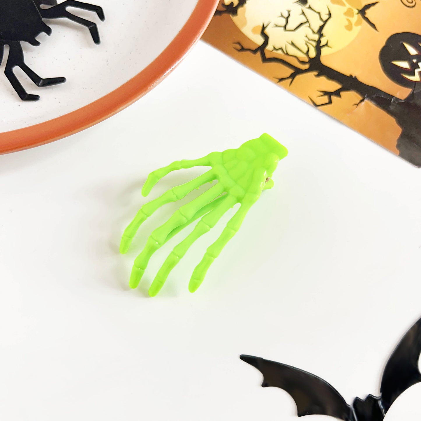 Halloween Skull Harajuku Hand Bone Hair Clip
