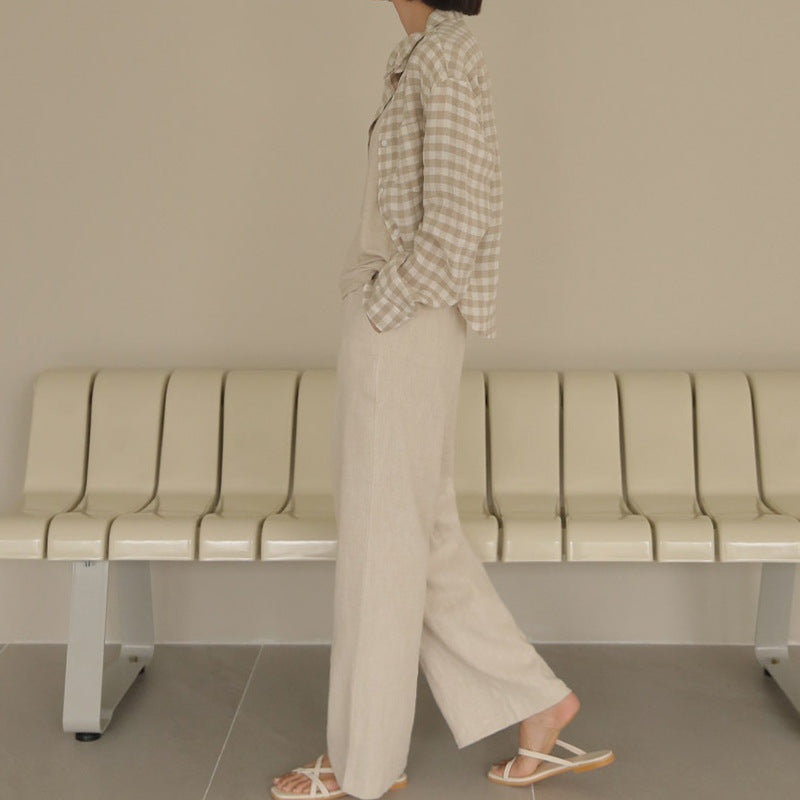 Langærmet kort alsidig casual cardigan