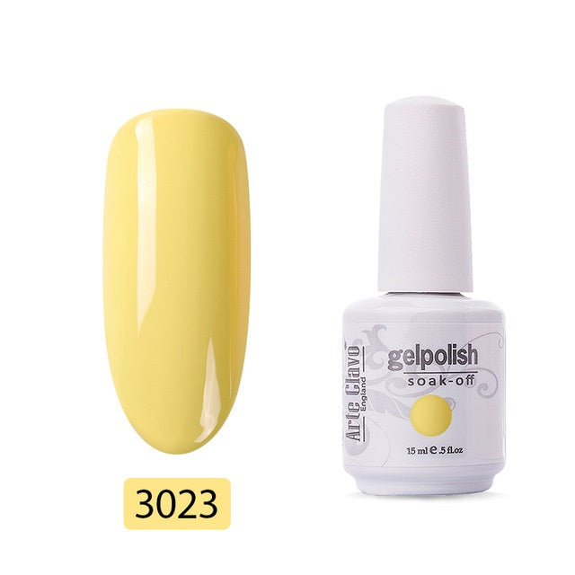 15ML Nail Gel Summer Series Colorful Soak Off UV