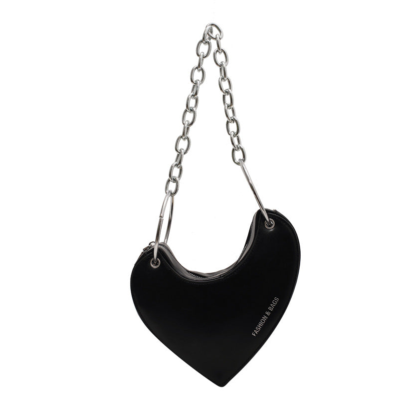 Fashion Snake Pattern Small Square Bag Personality Chain