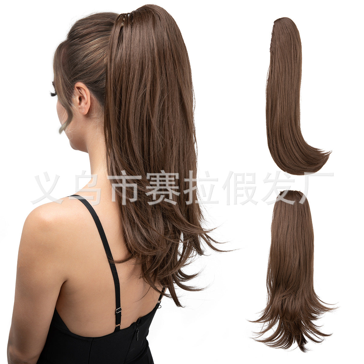 European And American Style Wig Women's Short Hair Ponytail