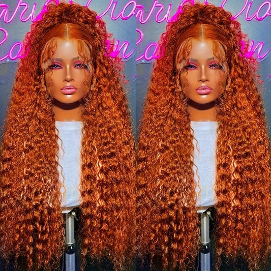 European And American Women's African Curly Fluffy Wig