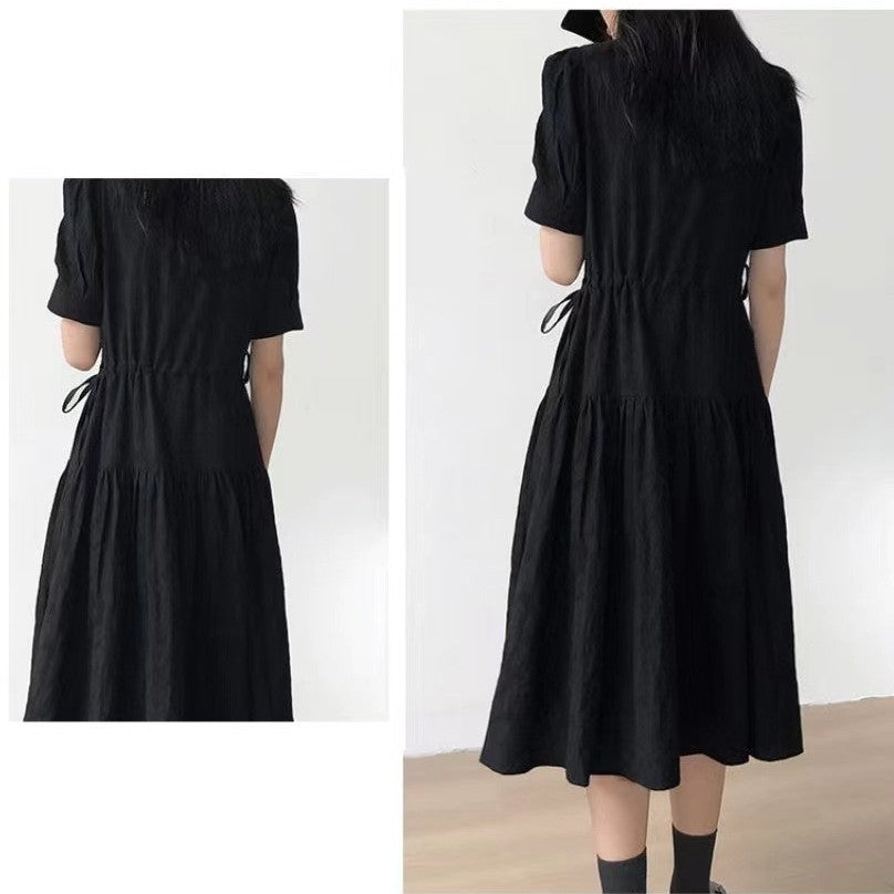 Loose Black Dress With A Premium Feel