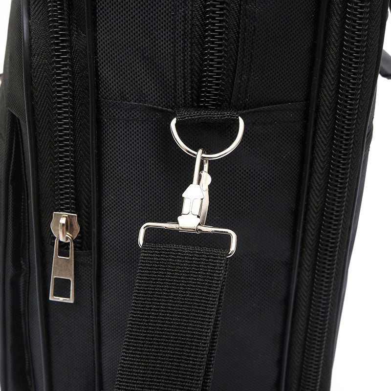 Computertaske til mænd - Skuldertaske/Crossbody, stænktæt
