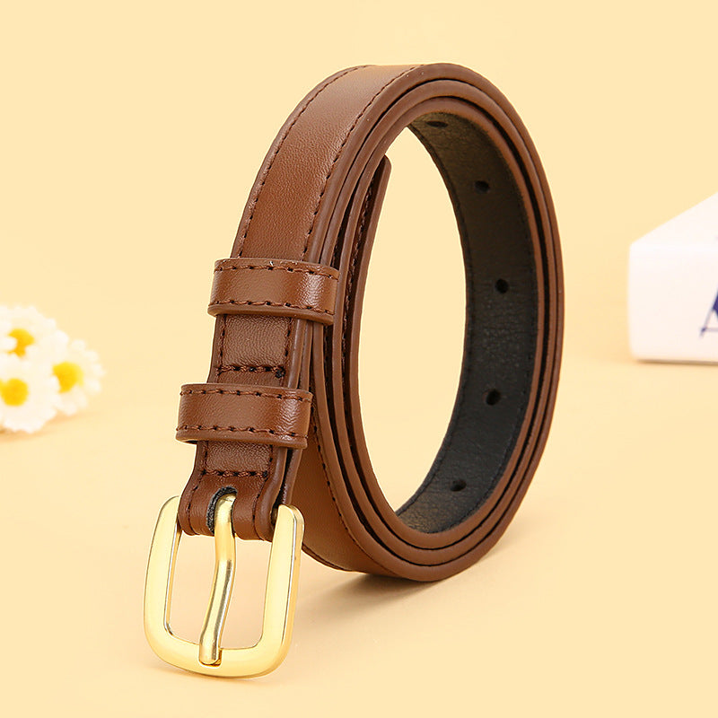 Women's Fashionable All-match Summer And Autumn Jeans Short Skirt Belt