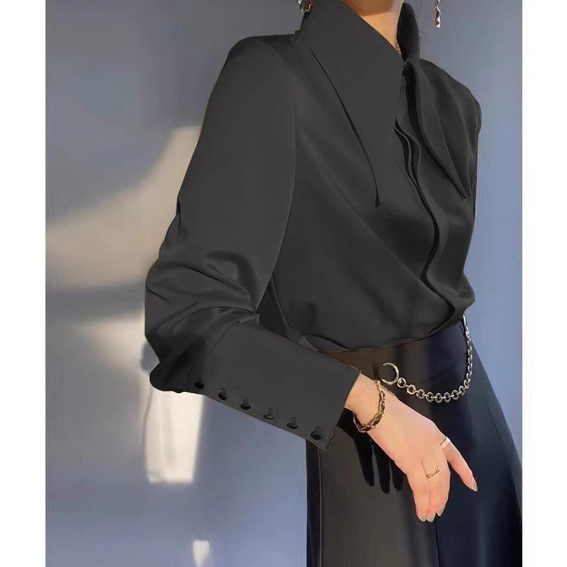 Niche Design Premium Pointed Collar Top