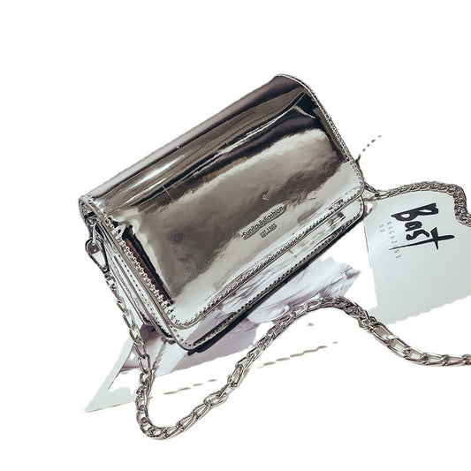 Korean Style Small Square  Fashion Simple Messenger Bag