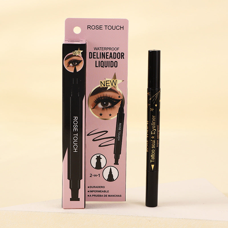 Eyeliner Quick-drying Waterproof And Durable Double-headed