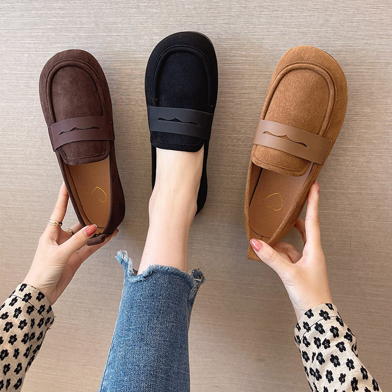 Work Flat Non-slip Black Soft End Cloth Shoes