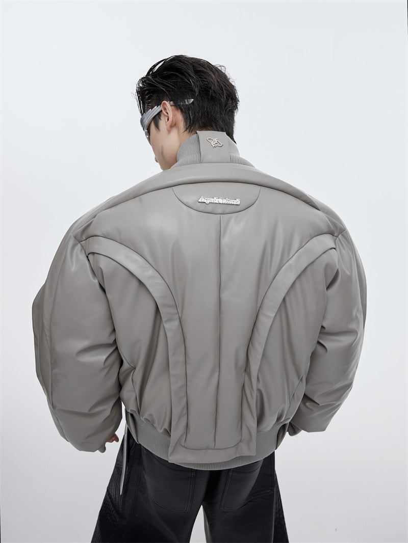 Men's Niche Three-dimensional Cotton Jacket Design