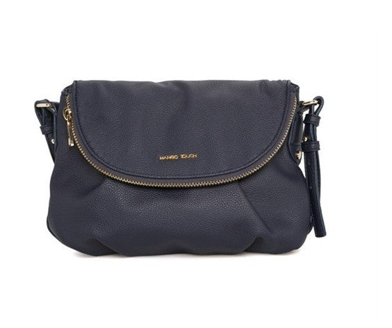 One Shoulder Zipper Flap Bag Women's Cross Body Bag