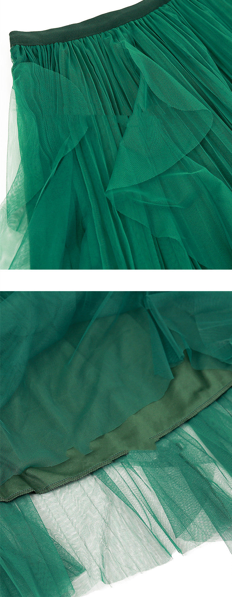 Fairy Skirt Pleated Irregular Spring And Autumn