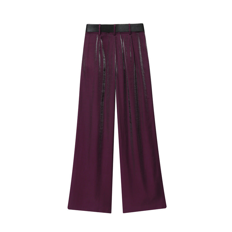 Balloon Top With Belt Slacks Suit
